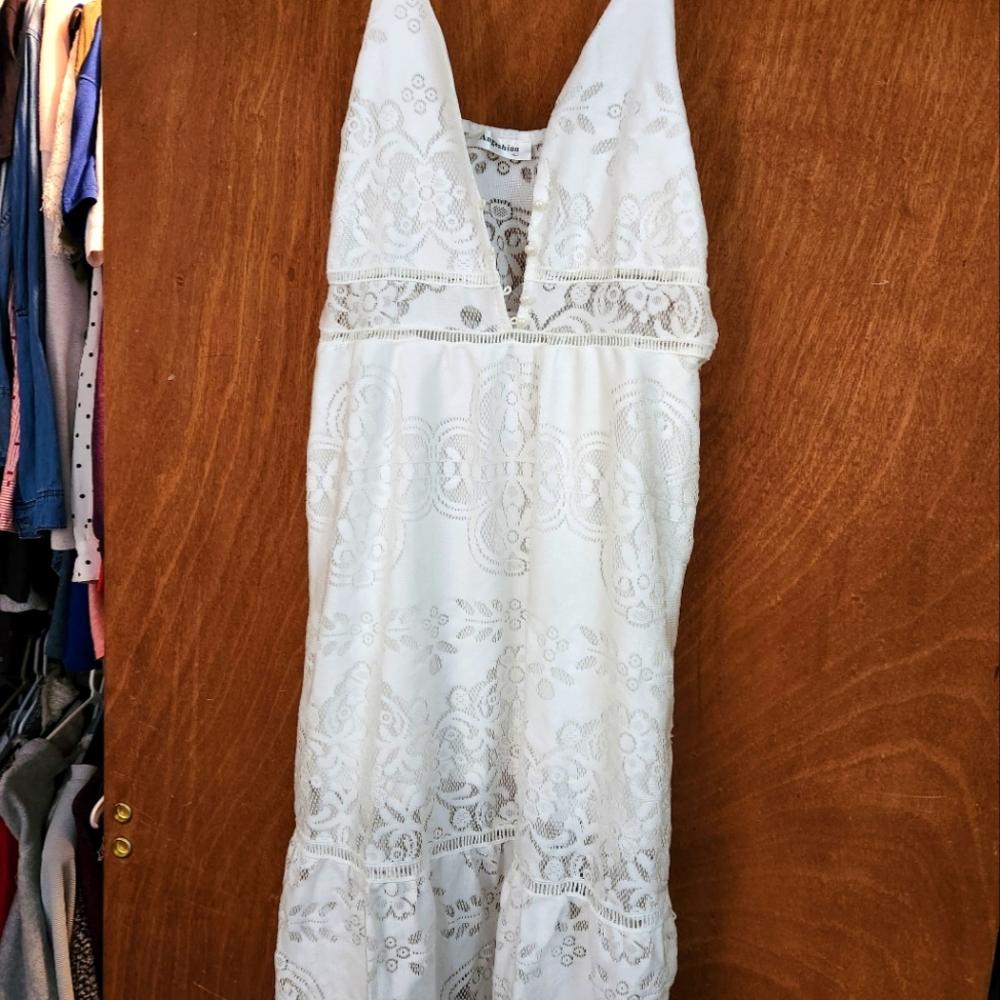 White Lace Dress